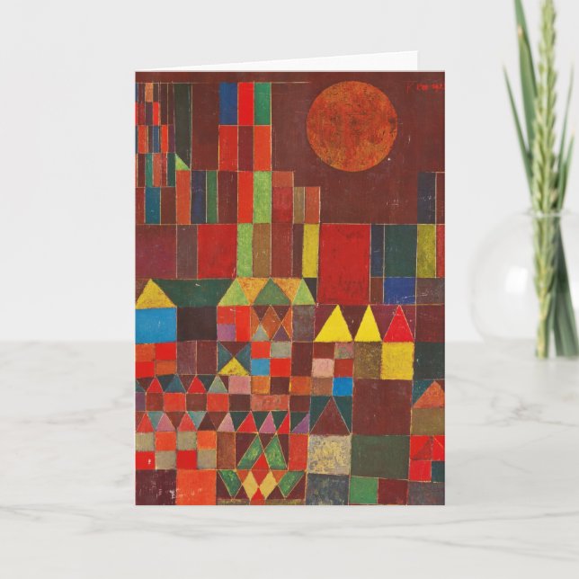 Carte Paul Klee Art (Devant)