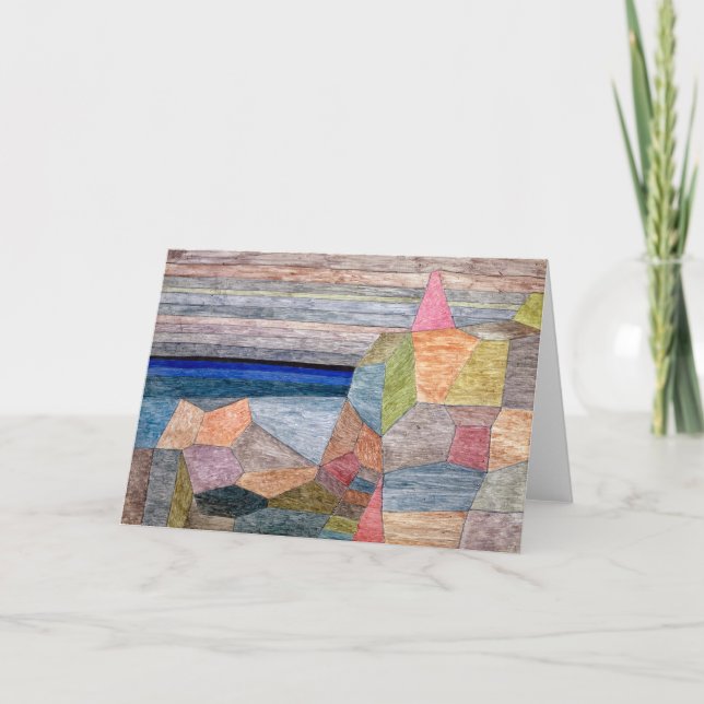 Carte Paul Klee | Promontorio Ph | (Devant)