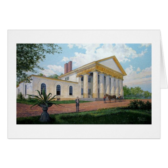 Carte Paul McGehee "Arlington House" (Devant Horizontal)
