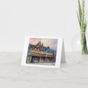 Carte Paul McGehee "carte de la Chambre hantée"