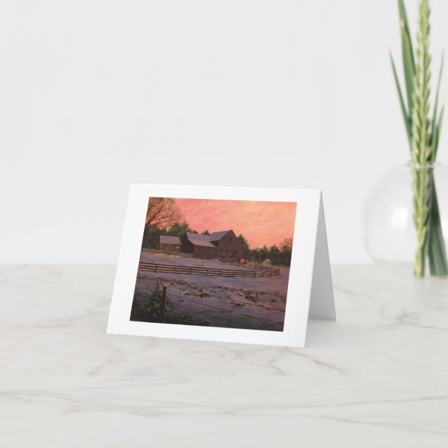 Carte Paul McGehee "Christmas Eve" (Devant)