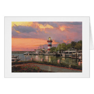 Carte Paul McGehee "Hilton Head - Harbour Town"