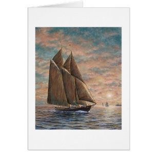 Carte Paul McGehee "Home Before Dark"