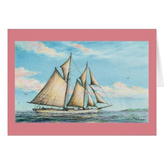 Carte Paul McGehee "Schooner Jamaïcain"