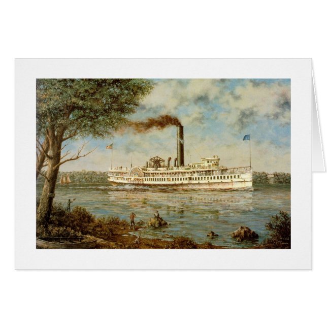 Carte Paul McGehee "St Johns" sur la rivière Potom (Devant Horizontal)