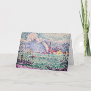 Carte Paul Signac - Arc-en-ciel, Venise