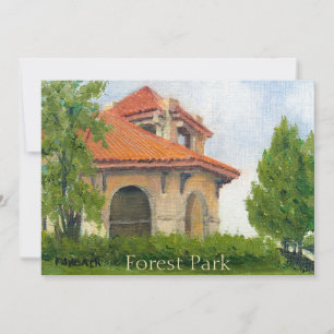 Carte Pavillon mondial des expositions pittoresque 1904 