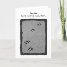 Carte Paw Sympathy