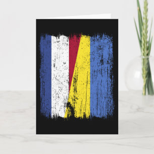 Carte Pays-Bas Ukraine Demi-Drapeau Néerlandais Ukrainie