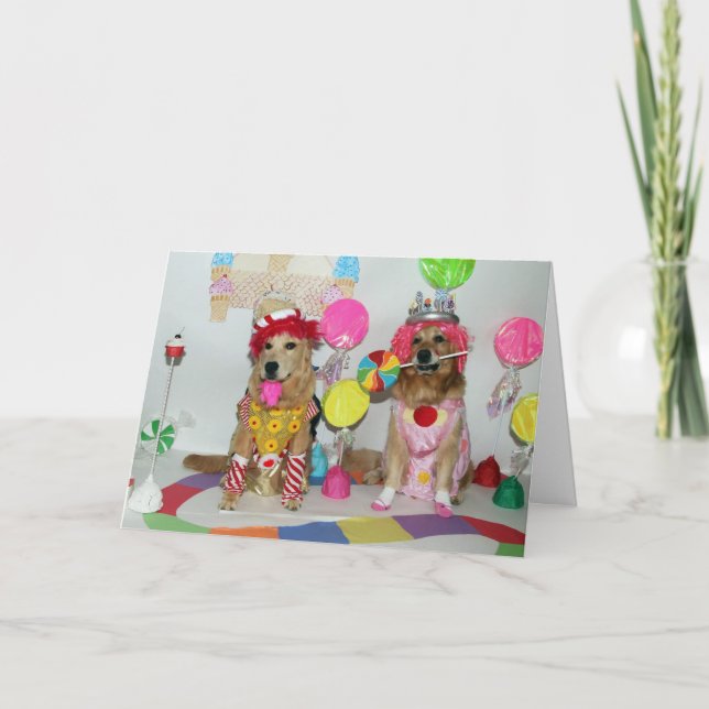 Carte Pays de Candy Golden Anniversaire (Devant)