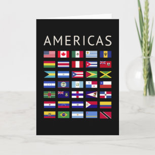 Carte Pays Flags Amériques National Flags Amérique