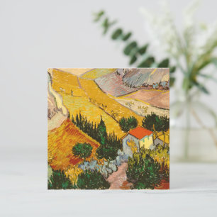 Carte Paysage avec Maison et PloughmaVincent van Gogh
