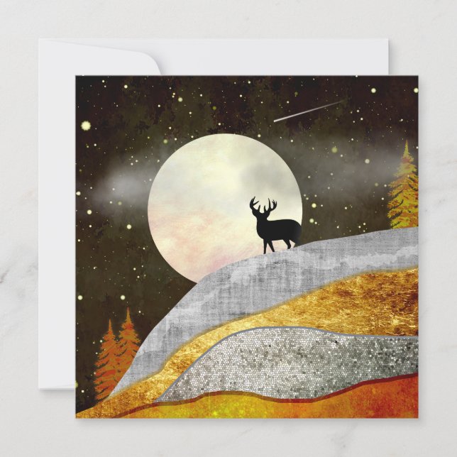 Carte Paysage de Deer Moon (Devant)