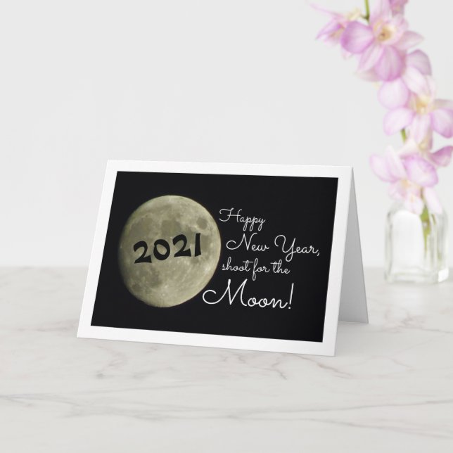 Carte Paysage de la Lune (Orchidée)