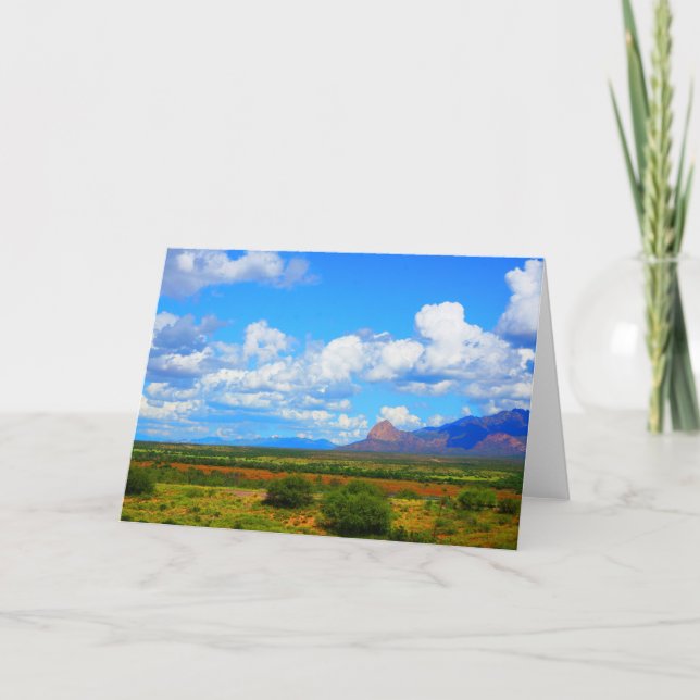 Carte Paysage de l'Arizona (Devant)