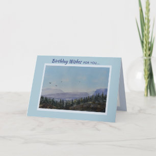 Carte Paysage de pittoresque Hills pour hommes