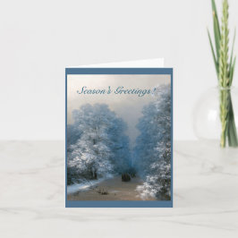 Carte Paysage hivernal par Ivan Aivazovsky