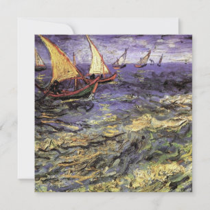 Carte Paysage marin aux Saintes Maries par Vincent van G