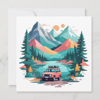 Carte Paysage serein Calme Nature paisible Nature Extéri
