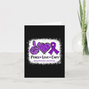 Carte Peace Love Cure Toxicomanie Sensibilisation Rib po