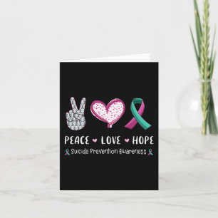 Carte Peace Love espère la sensibilisation à la préventi