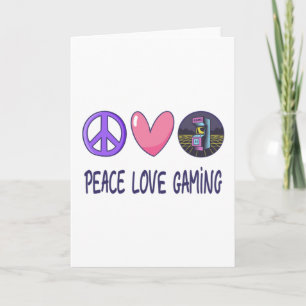 Carte Peace Love Gaming