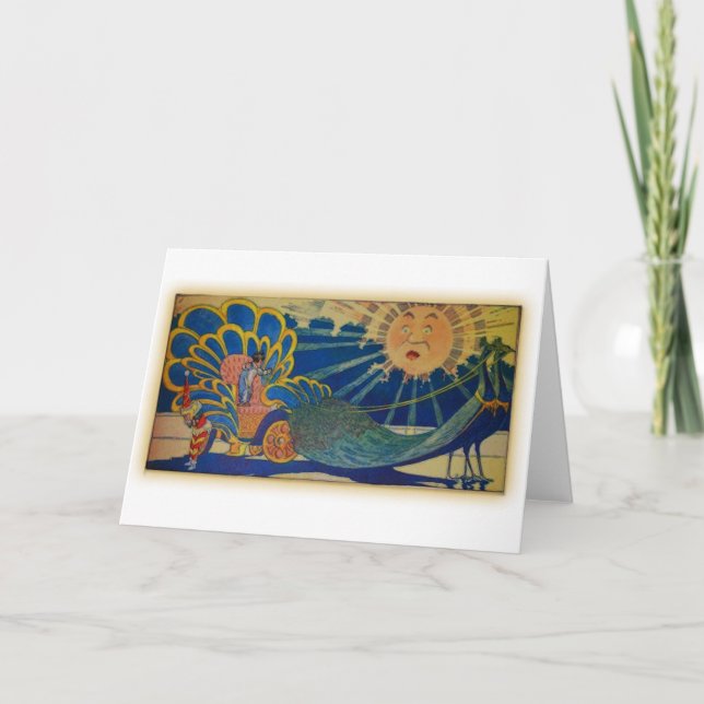 Carte Peacock Chariot (Devant)