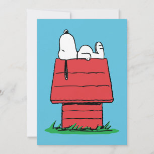 Carte Peanuts Snoopy fait la sieste
