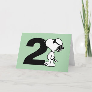 Carte PEANUTS   Snoopy Joyeux anniversaire