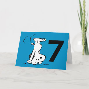 Carte PEANUTS   Snoopy Joyeux anniversaire