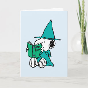 Carte Peanuts Snoopy Potions Magiques Halloween
