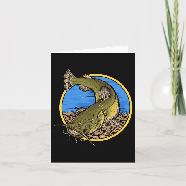 Carte Pêche à la Catfish (Devant)