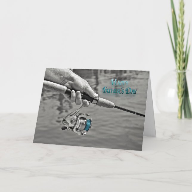 Carte Pêche à la Fête des pères (Devant)