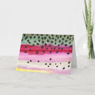 Carte Pêche à la truite arc-en-ciel