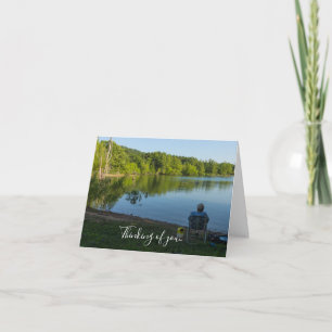 Carte Pêcher Le Matin En Pensant À Vous