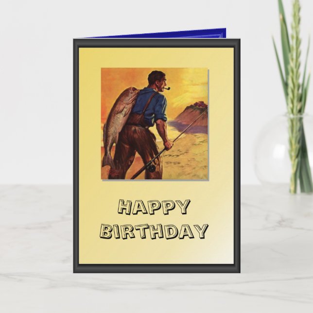 Carte Pêcheur prospère (Devant)