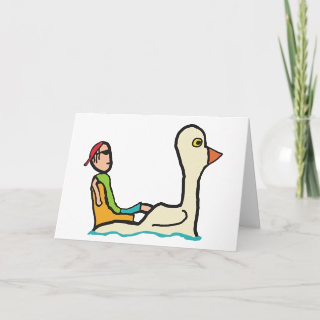 Carte Pedalo Tourist Paddle Boat (Devant)