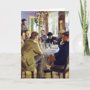 Carte Peder Severin Kroyer - Heure du déjeuner