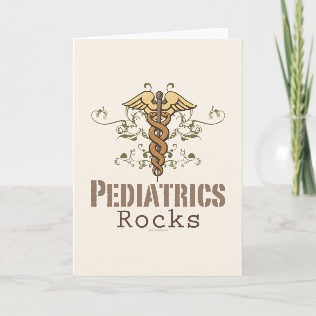 Carte Pediatrics Rock (Devant)