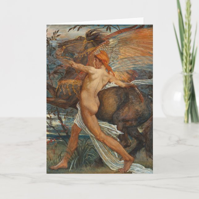 Carte Pegasus | Walter Crane (Devant)