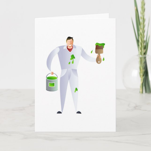 Carte Peintre et décorateur (Devant)