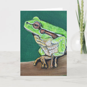 Carte Peinture à la grenouille