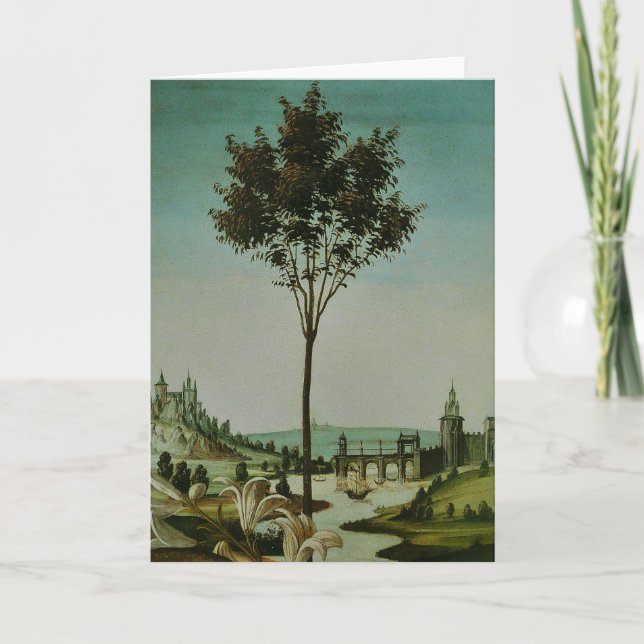 Carte Peinture de la Renaissance de Botticelli (Devant)