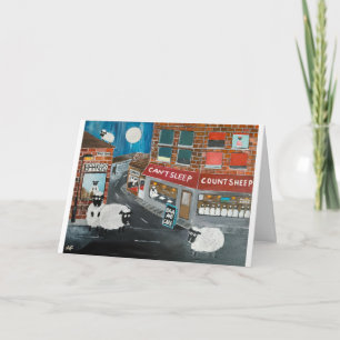 Carte Peinture de Sheep Town par Alfred Fox