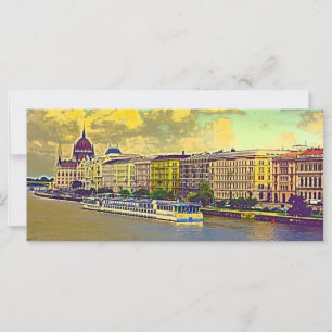 Carte Peinture hongroise du Parlement