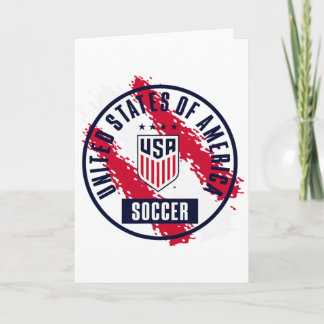 Carte Peinture Rétro Usa Soccer Heather Uswnt Officielle