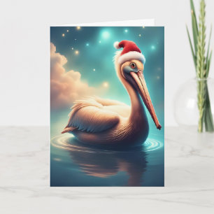 Carte Pelican Noel