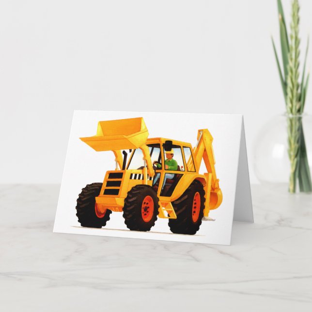 Carte Pelle jaune pour enfants (Devant)