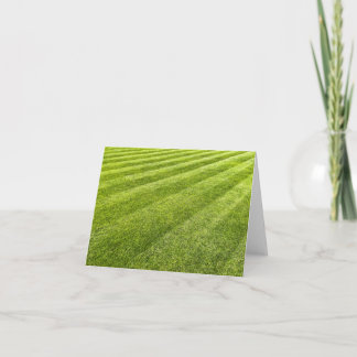 Carte Pelouse rayée Abstraite