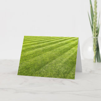 Carte Pelouse rayée Abstraite